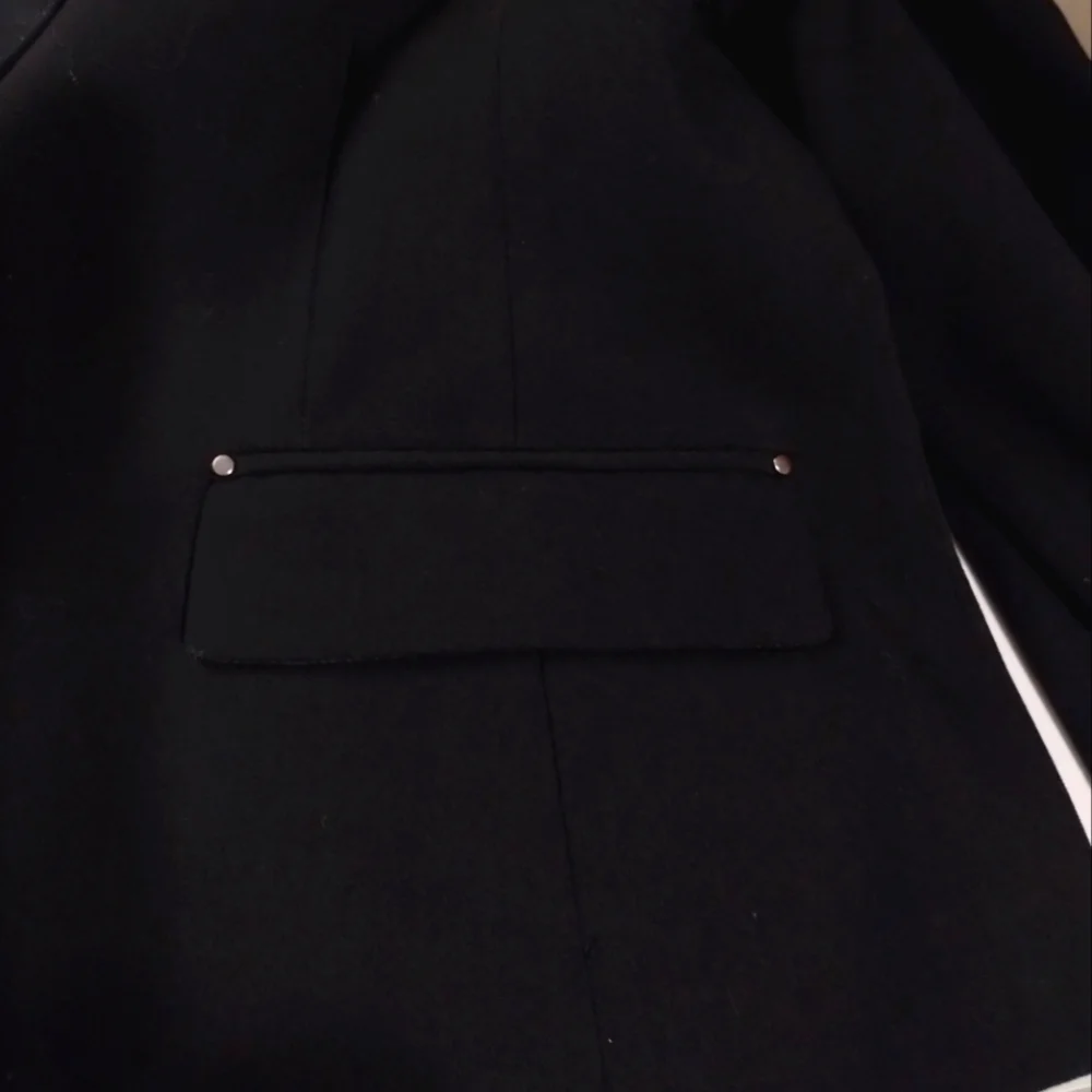 Anne Klein Blazer 14 Black One Button
